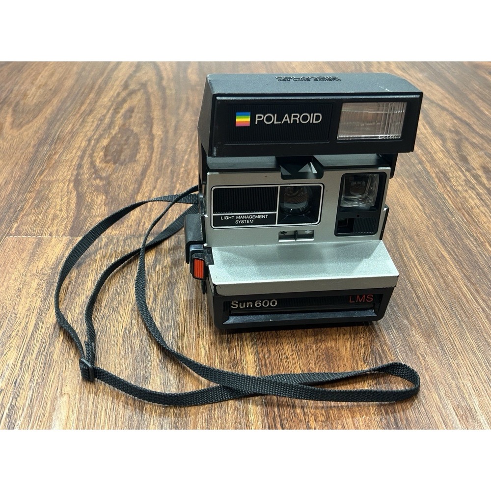 Vintage Polaroid Sun 600 LMS Instant Film Camera